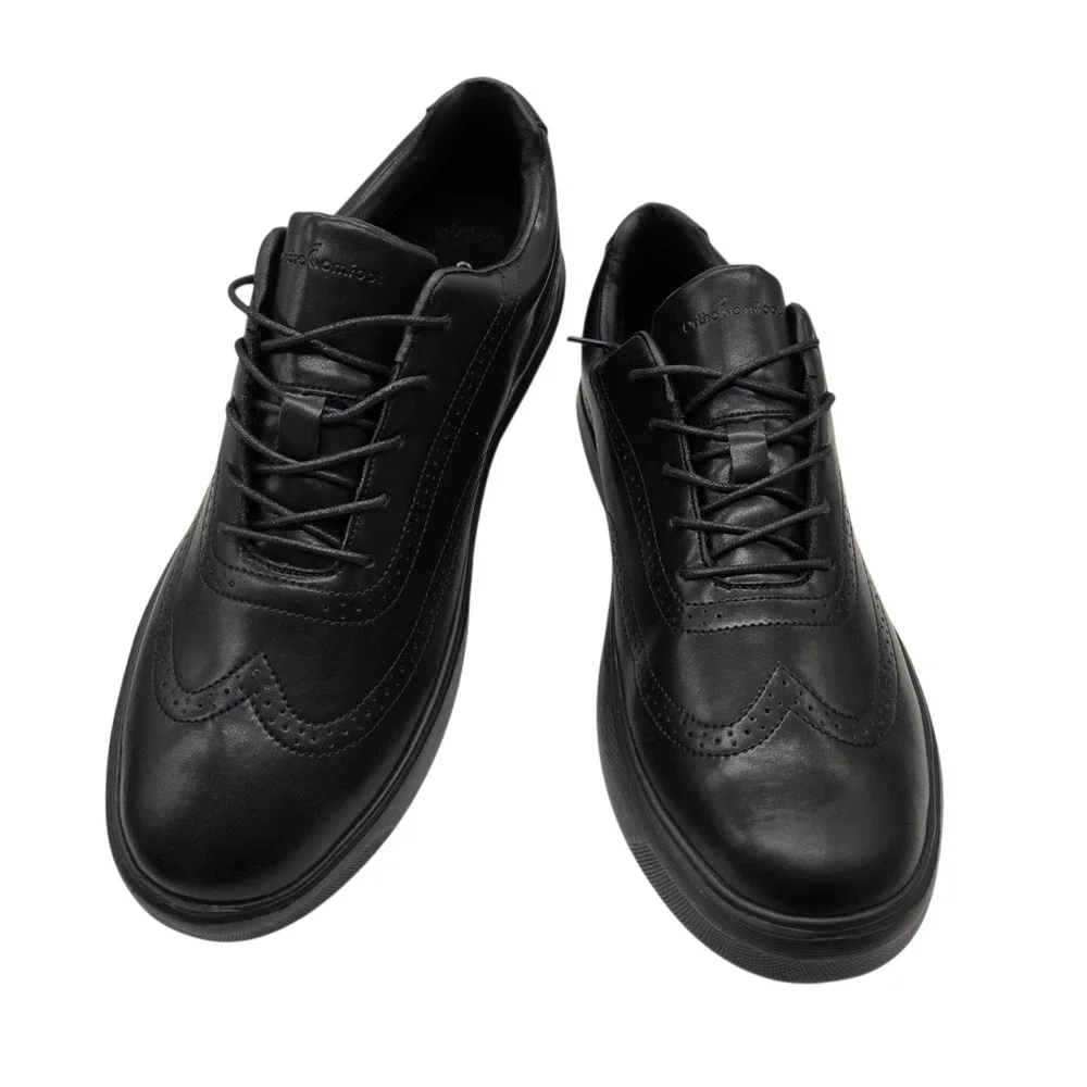 OrthoComfoot Men's Orthopedic Leather Dress Oxford with Arch Support SIZE 14